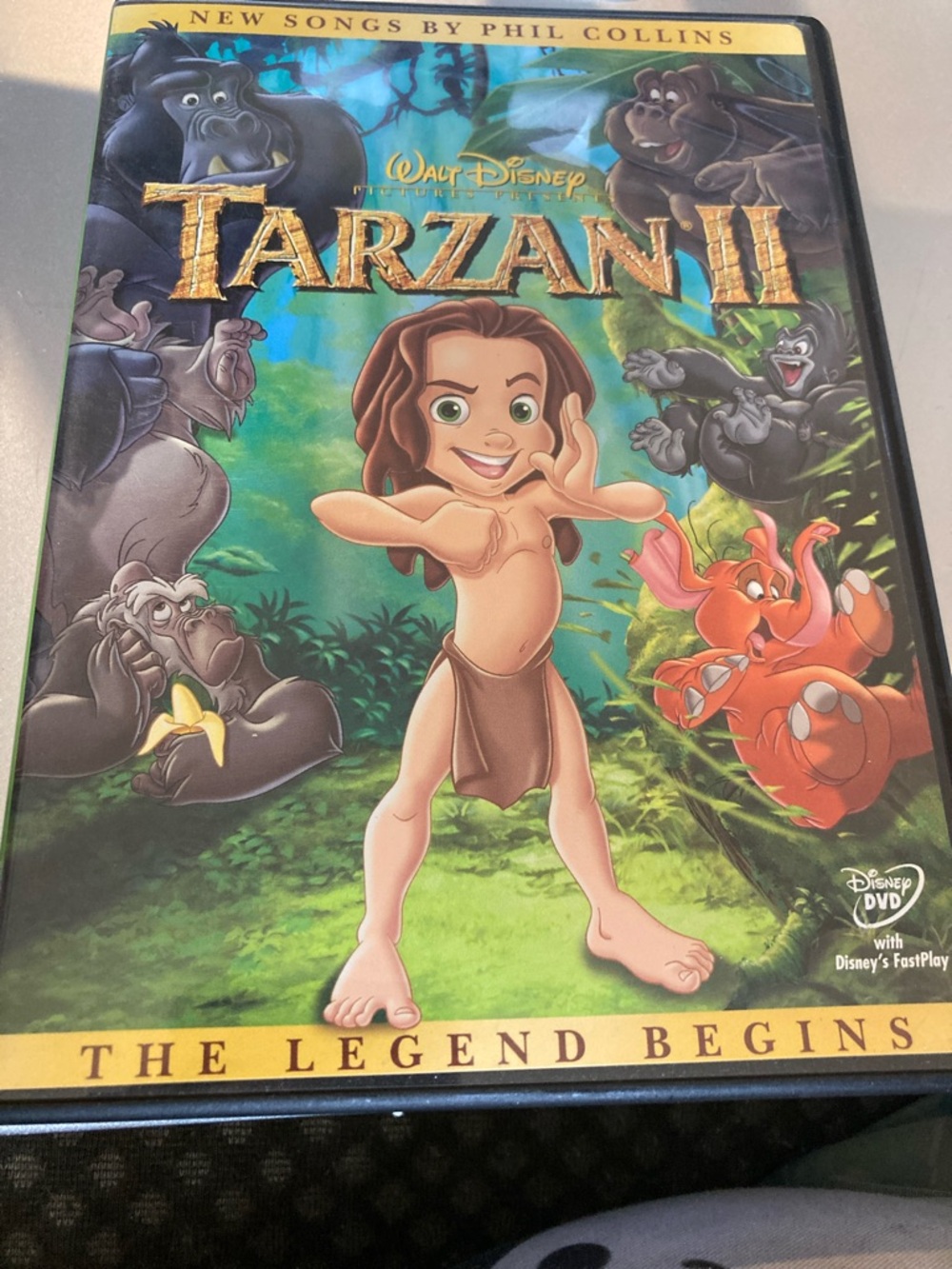 Disney Tarzan II DVD children’s good pre-owned condition